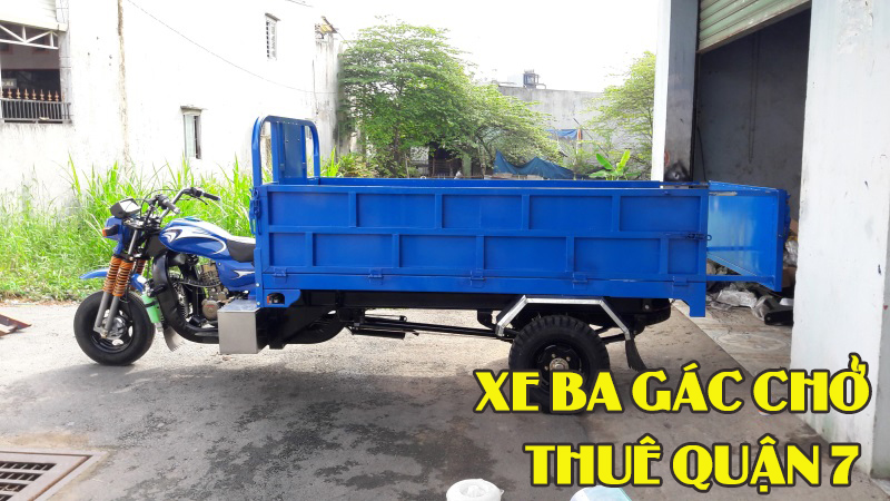 xe ba gác chở thuê quận 7